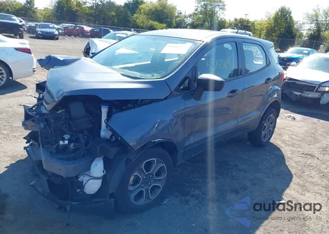 2022 Ford Ecosport S из США, поврежденный, VIN MAJ6S3FL7NC467984